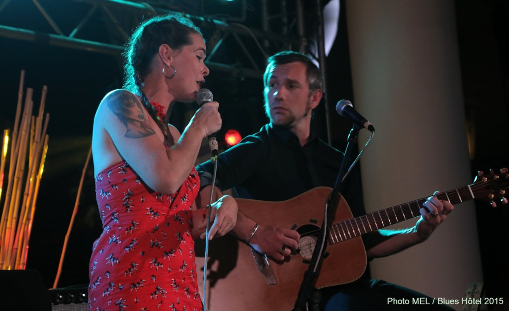 Bobby & Sue au 1er Tahiti Blues&nbsp;Hôtel
