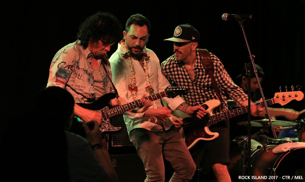 Norbert Krief et David Sparte au Rock Island&nbsp;2017