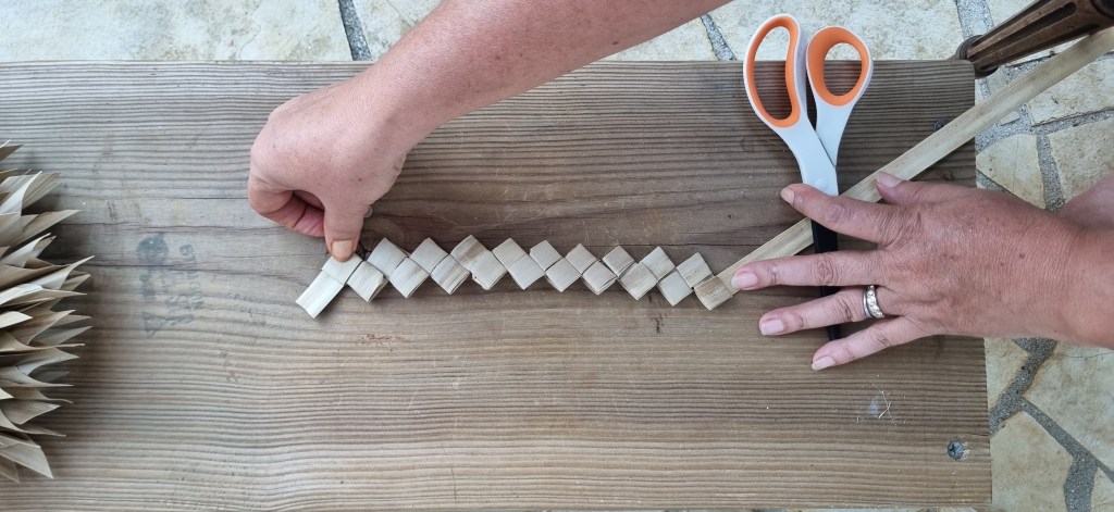 Les Tressages de Valérie – Zigzag à un&nbsp;brin