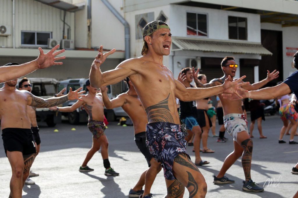 Répétition dans la vallée de la Punaruu de Tamariki Poerani (2 juillet&nbsp;2022)